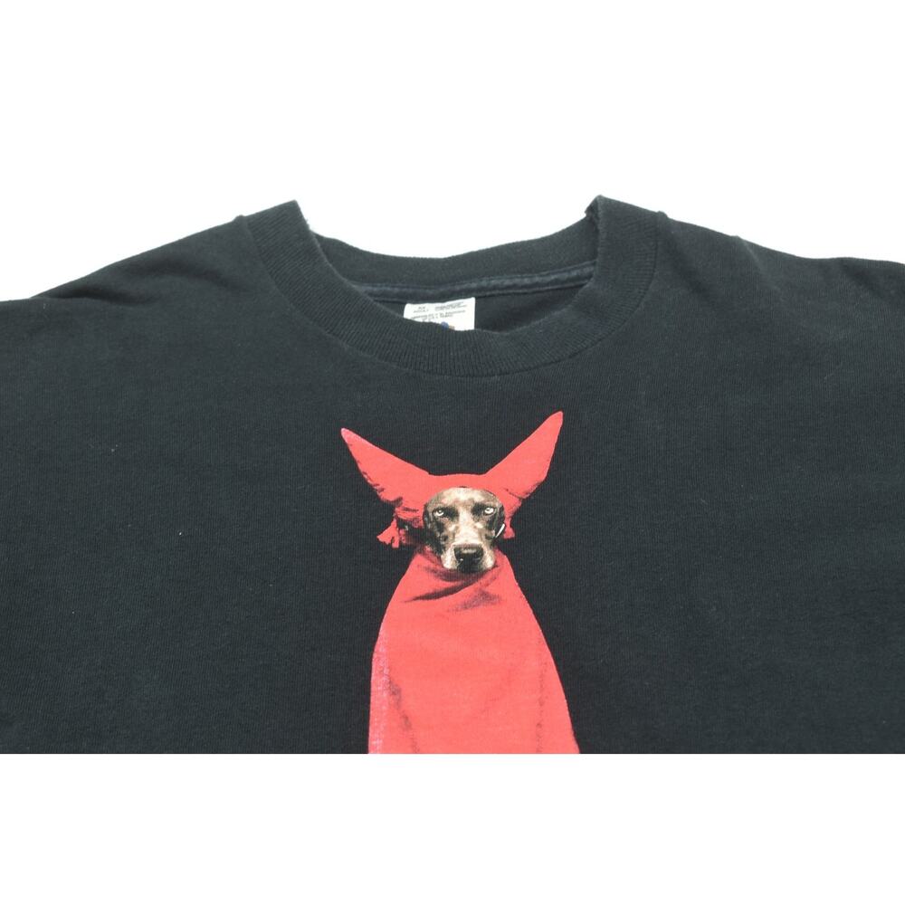 Vintage William Wegman Devil Dog T-Shirt Mens Medium … - Gem